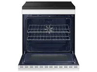 Samsung Bespoke Series White Gas Range