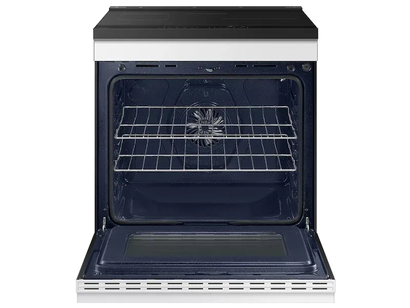 Samsung Bespoke Series White Gas Range