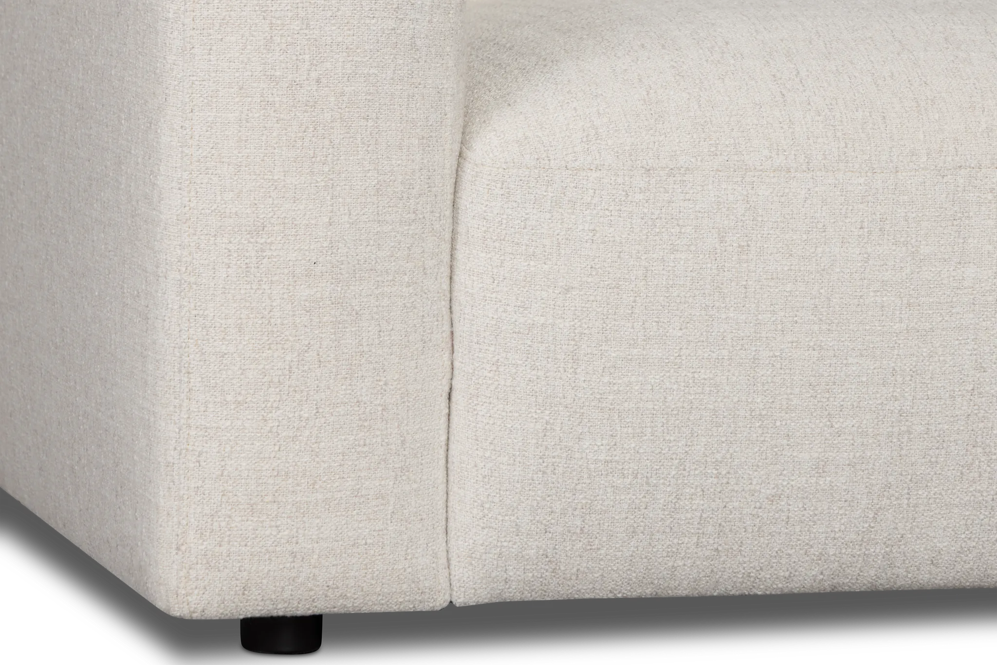 Baylor Light Beige Fabric Left Chair