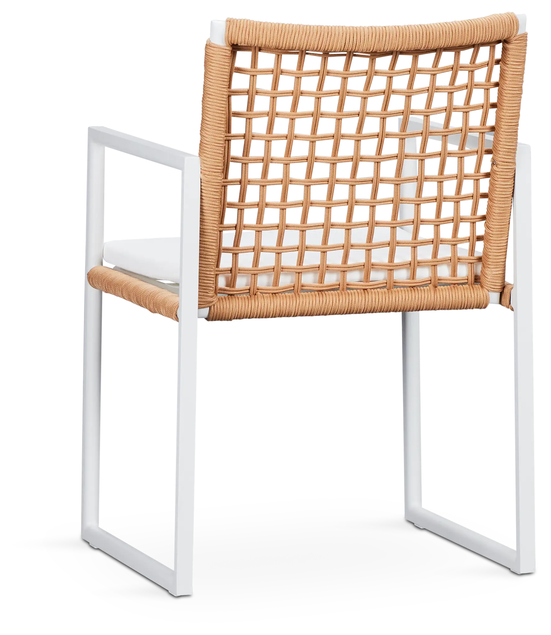 Sunrise White Aluminum Arm Chair Sunrise White Aluminum Arm Chair