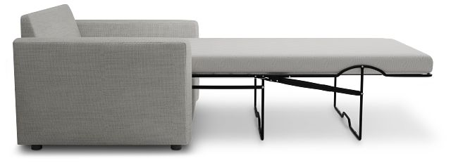 Siesta Victory Gray Fabric Cooling Memory Foam Sleeper