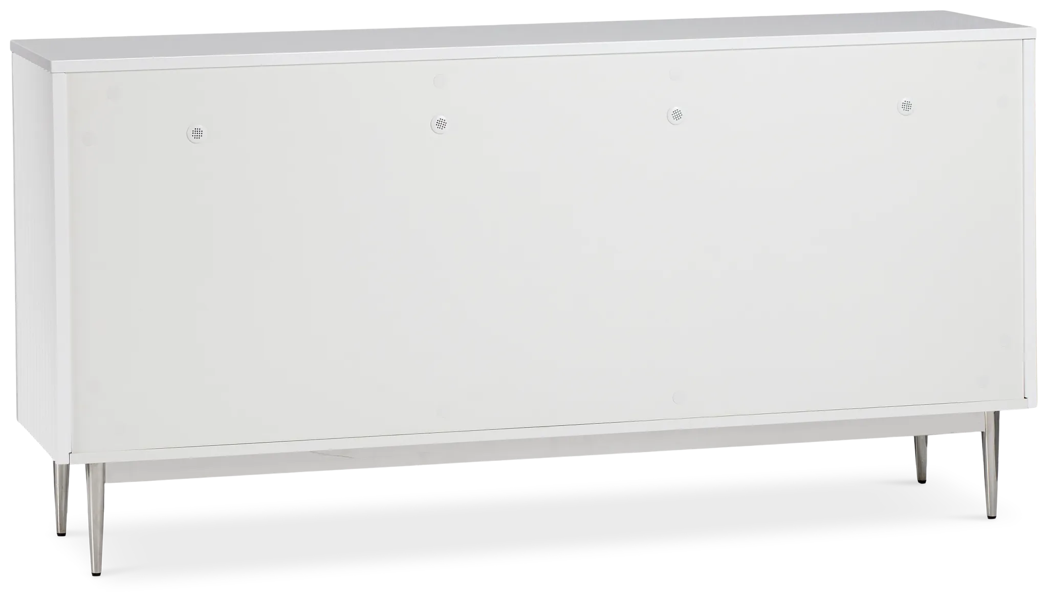 Surge White Four-door Cabinet