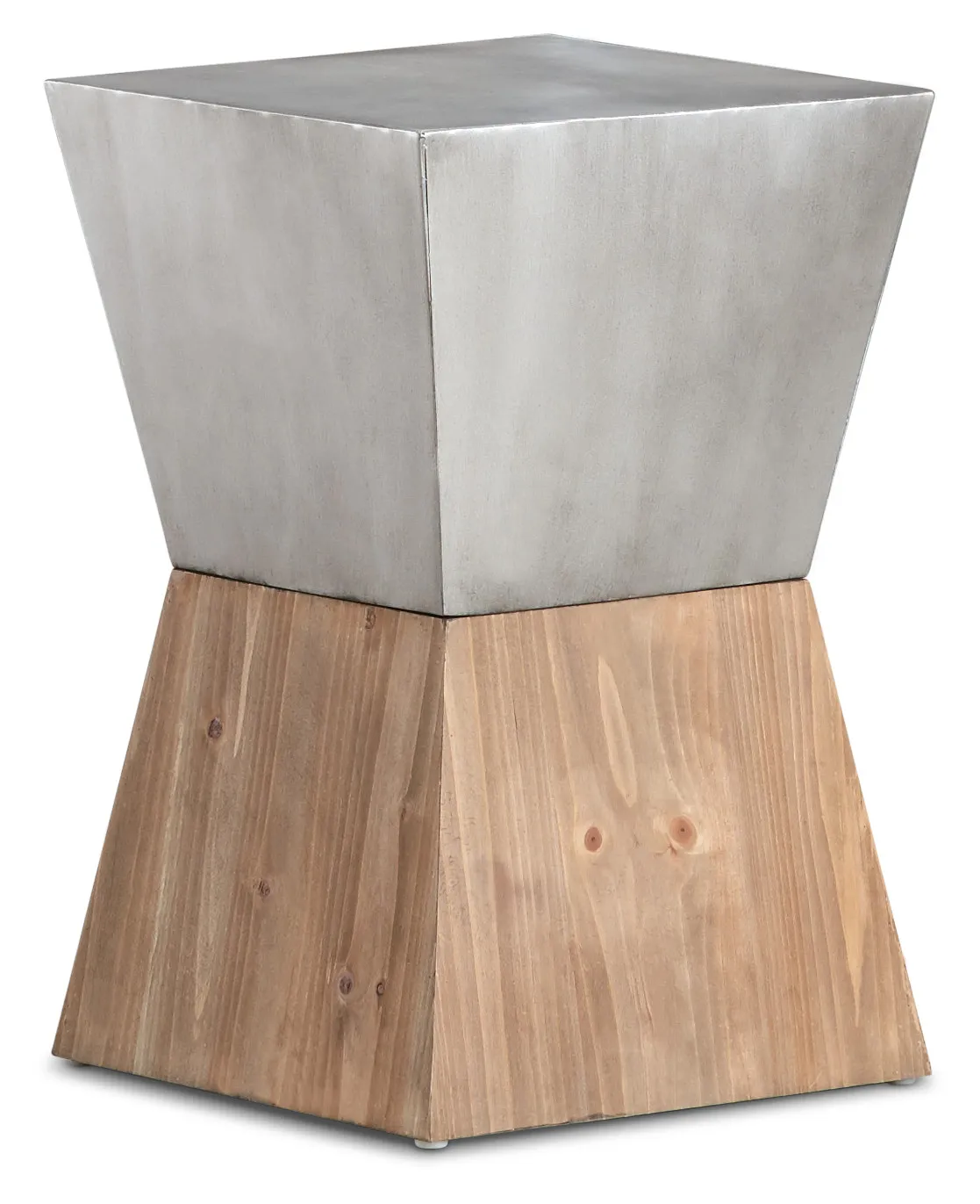 Brixton Two-tone Square Accent Table