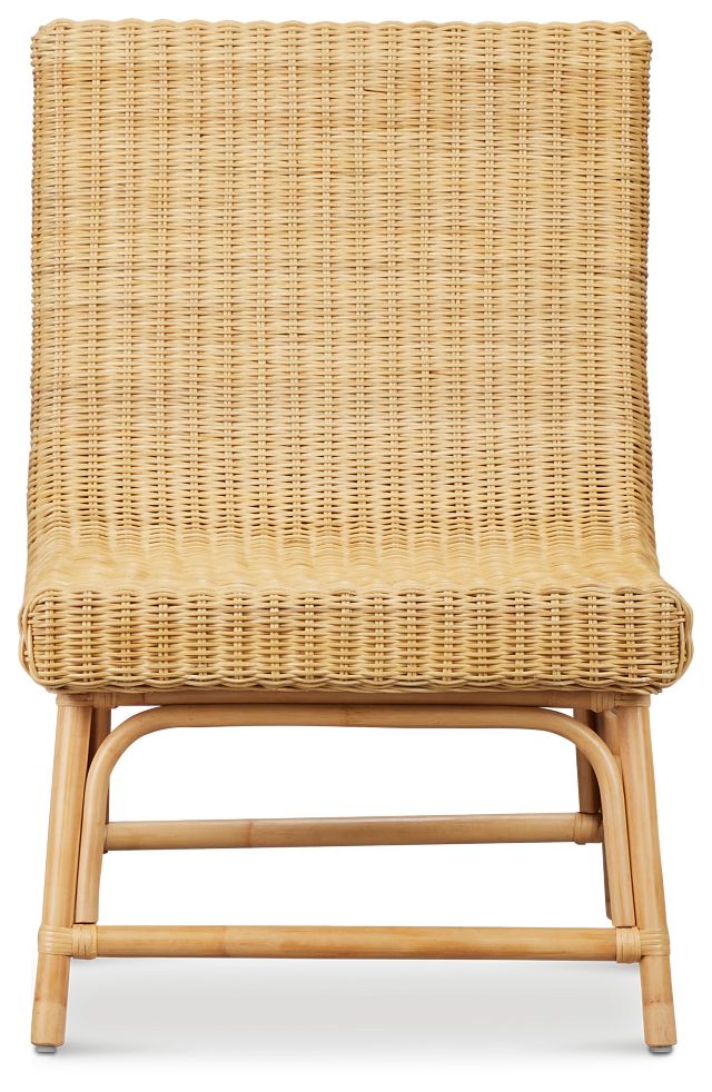 Cozis Light Tone Woven Accent Chair