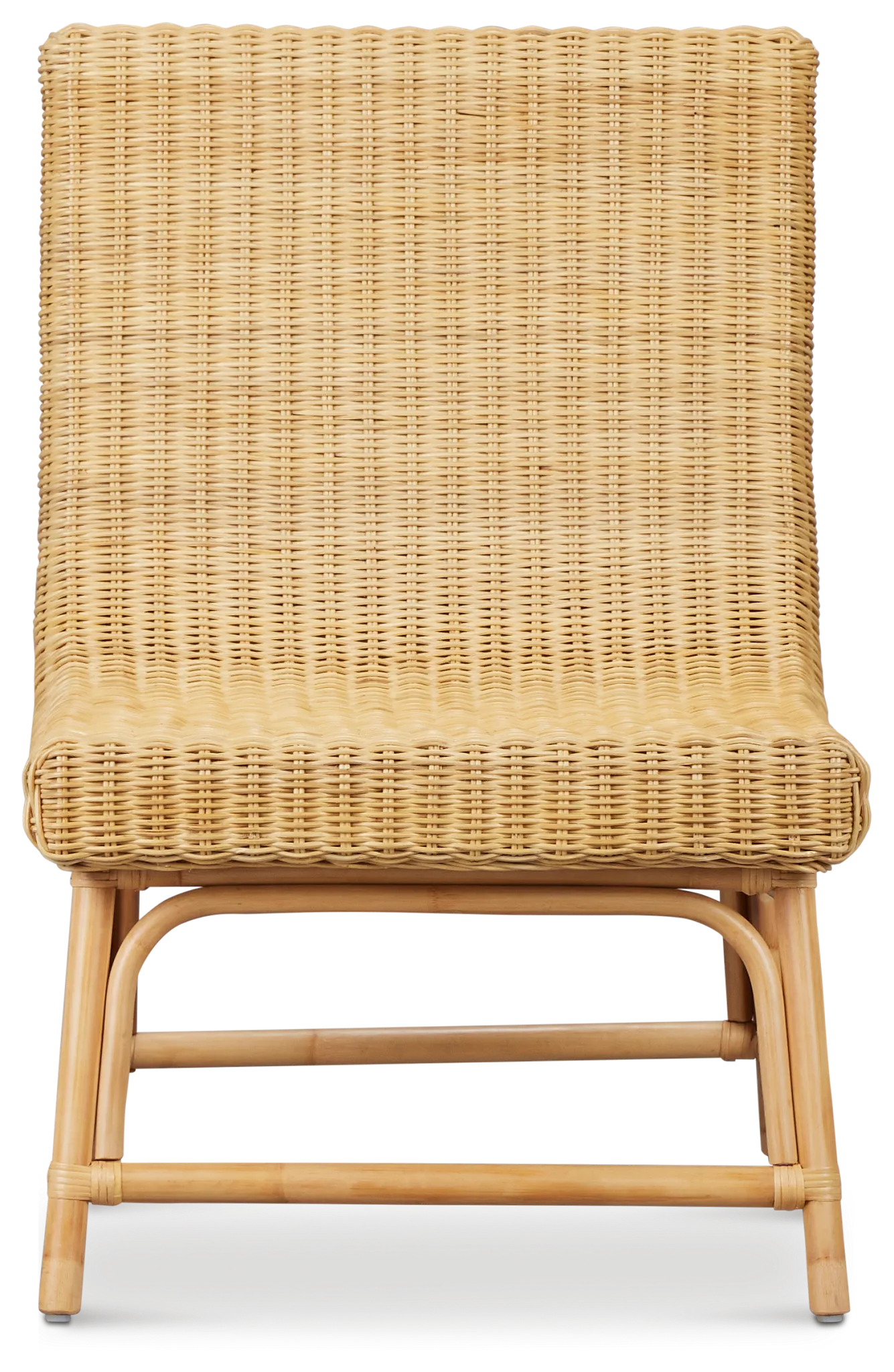 Cozis Light Tone Woven Accent Chair