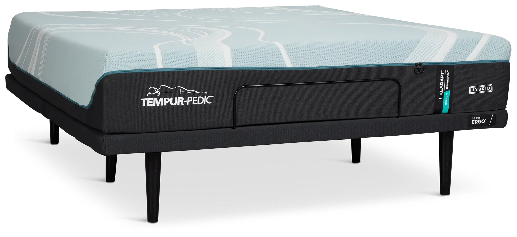 Tempur-pedic Tempur-luxeadapt Medium Hybrid Ergo 3.0 Adjustable Mattress Set