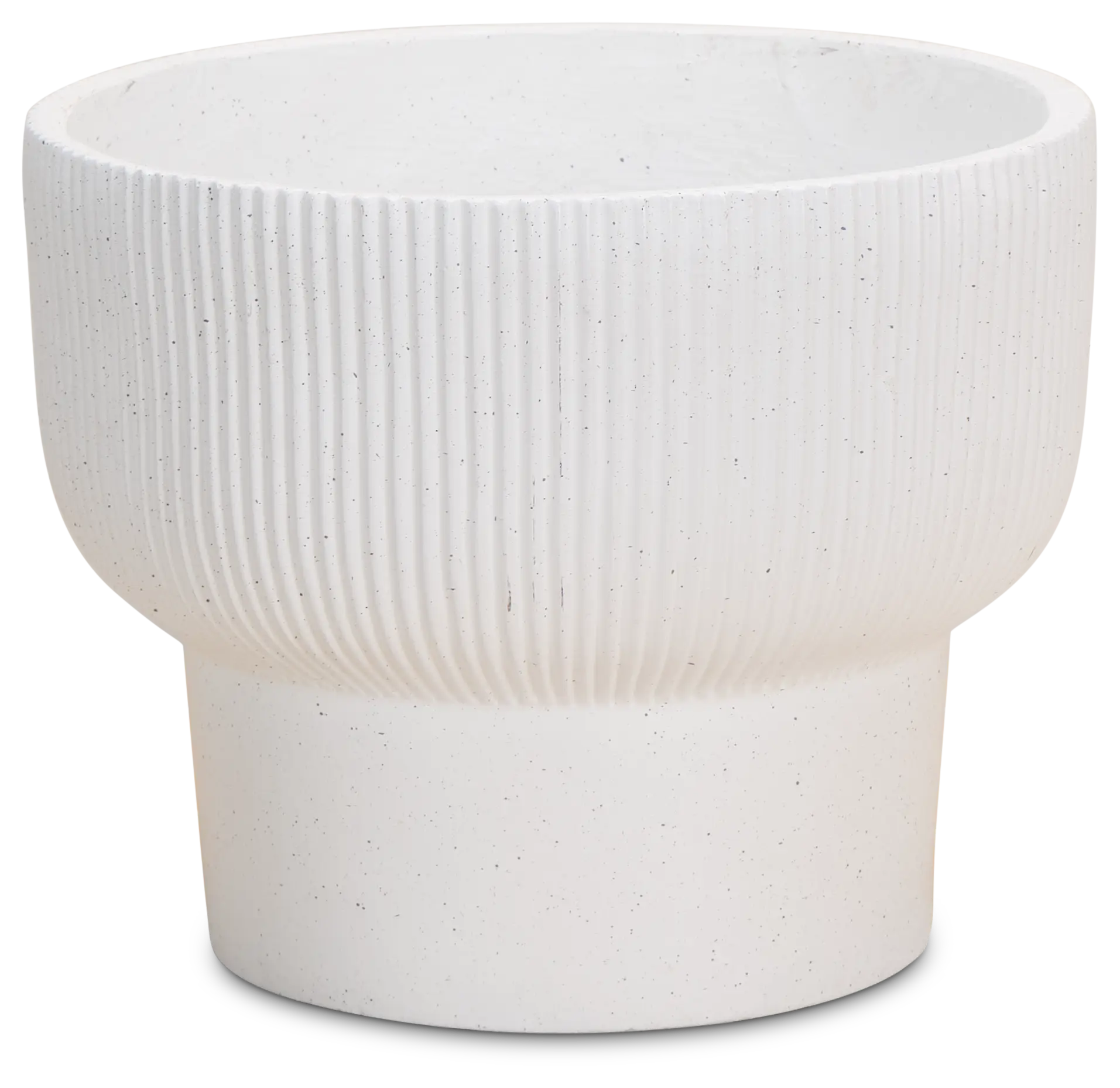 Yara White Small Planter Yara White Small Planter
