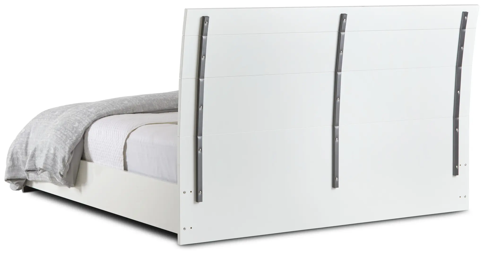 Oslo White Platform Bed Oslo White Platform Bed