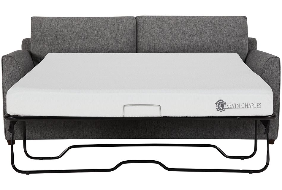 Asheville Gray Fabric Memory Foam Sleeper