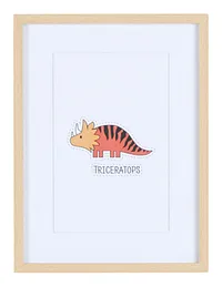 Cera Orange Framed Wall Art
