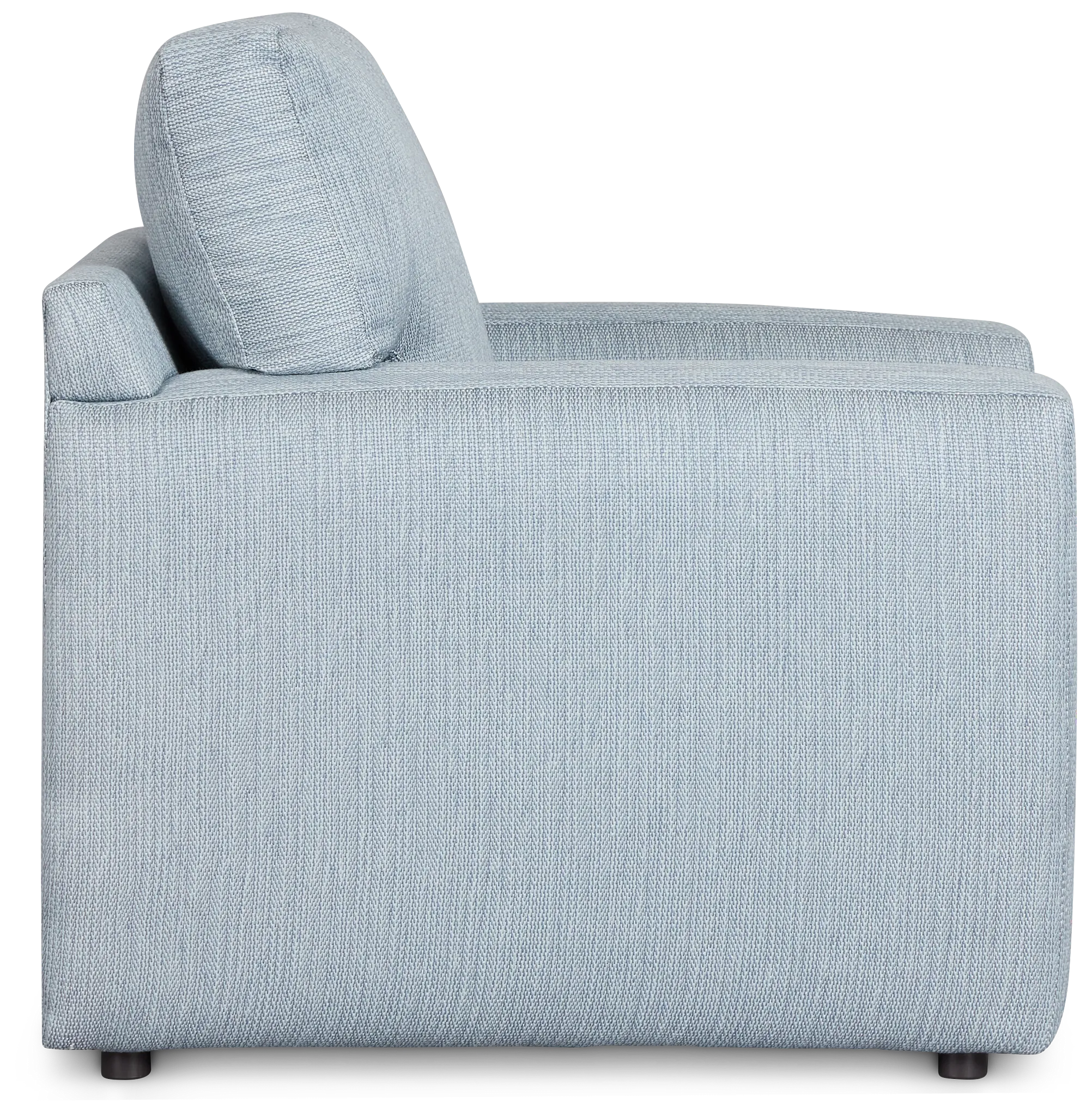Rhodes Light Blue Fabric Chair