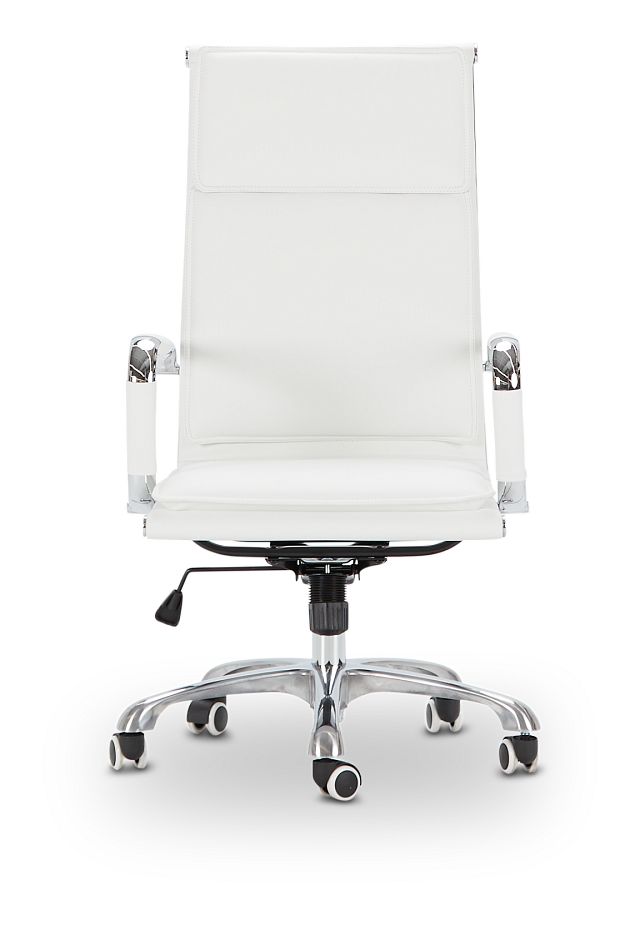 Arvada White Uph Desk Chair (2)