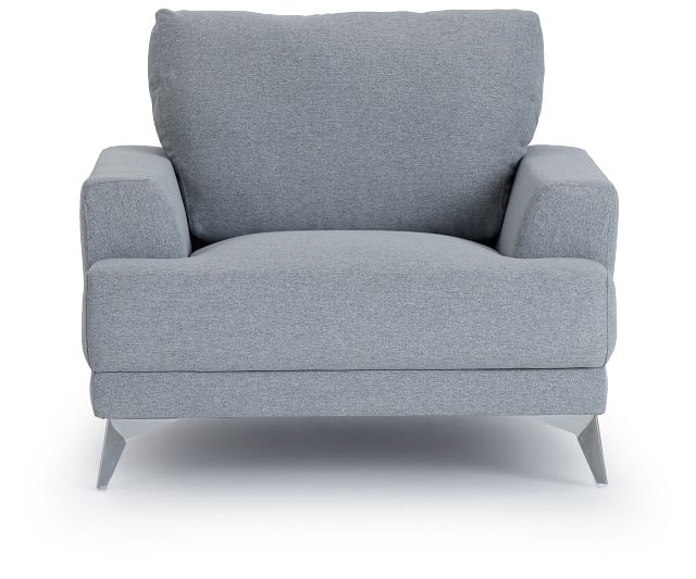 Hayden Light Gray Fabric Chair (2)