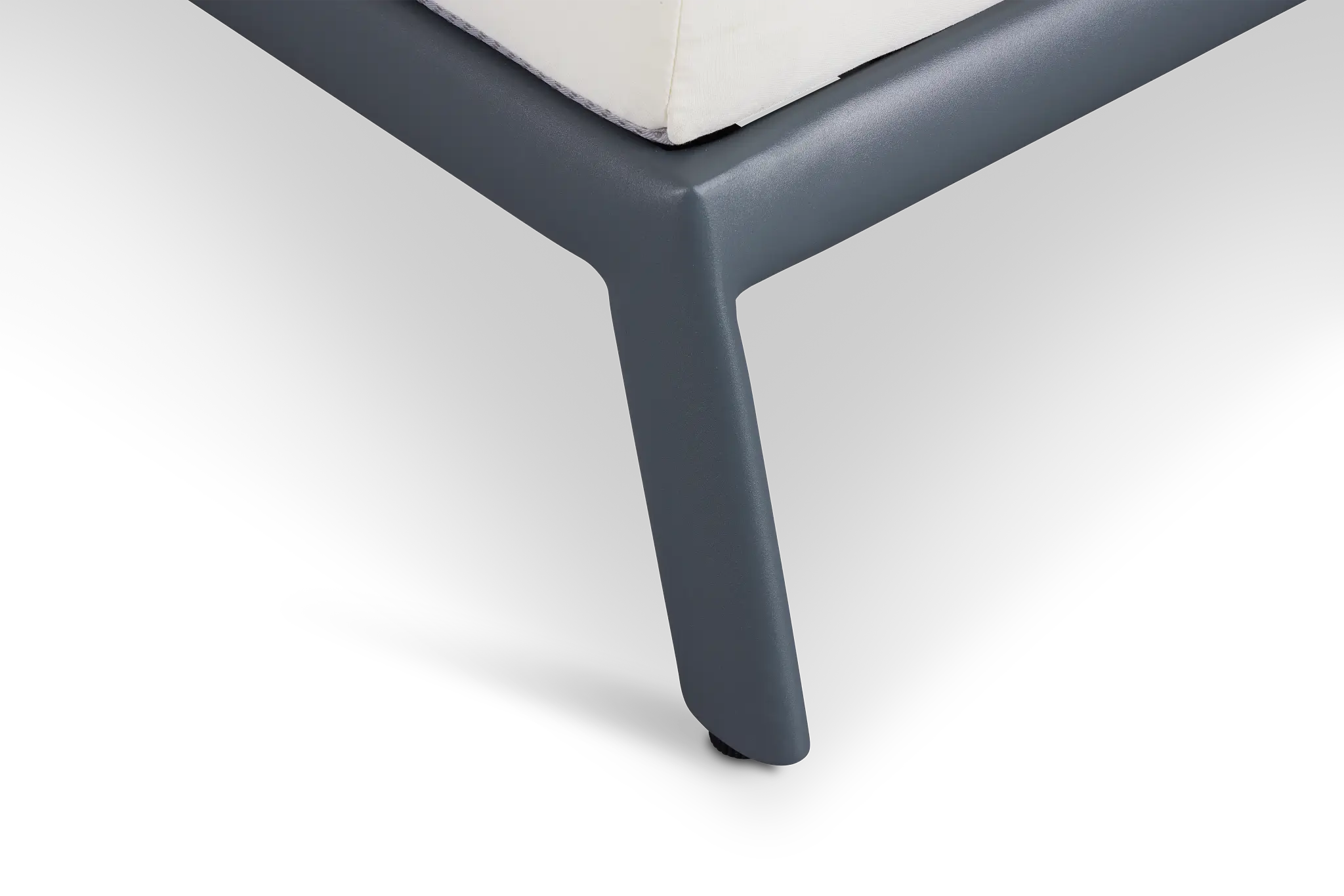 Tortuga Gray White Double Cushion Chaise Tortuga Gray White Double Cushion Chaise