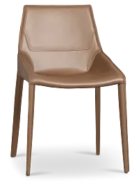 Wakefield Brown Upholstered Side Chair