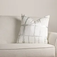 Kylee Silver 22" Accent Pillow