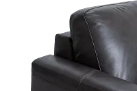 Lane Dark Gray Lthr/vinyl Chair
