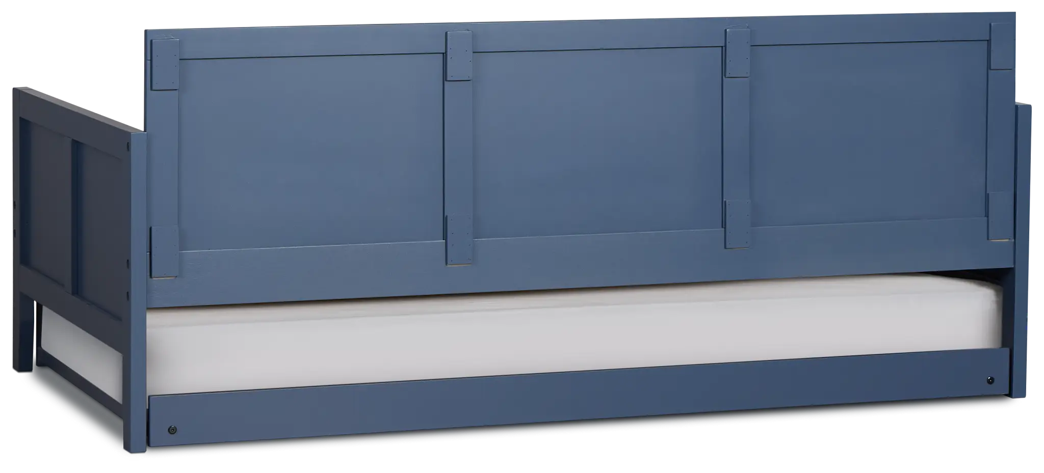 Charleston Dark Blue Panel Trundle Bed Charleston Dark Blue Panel Trundle Bed