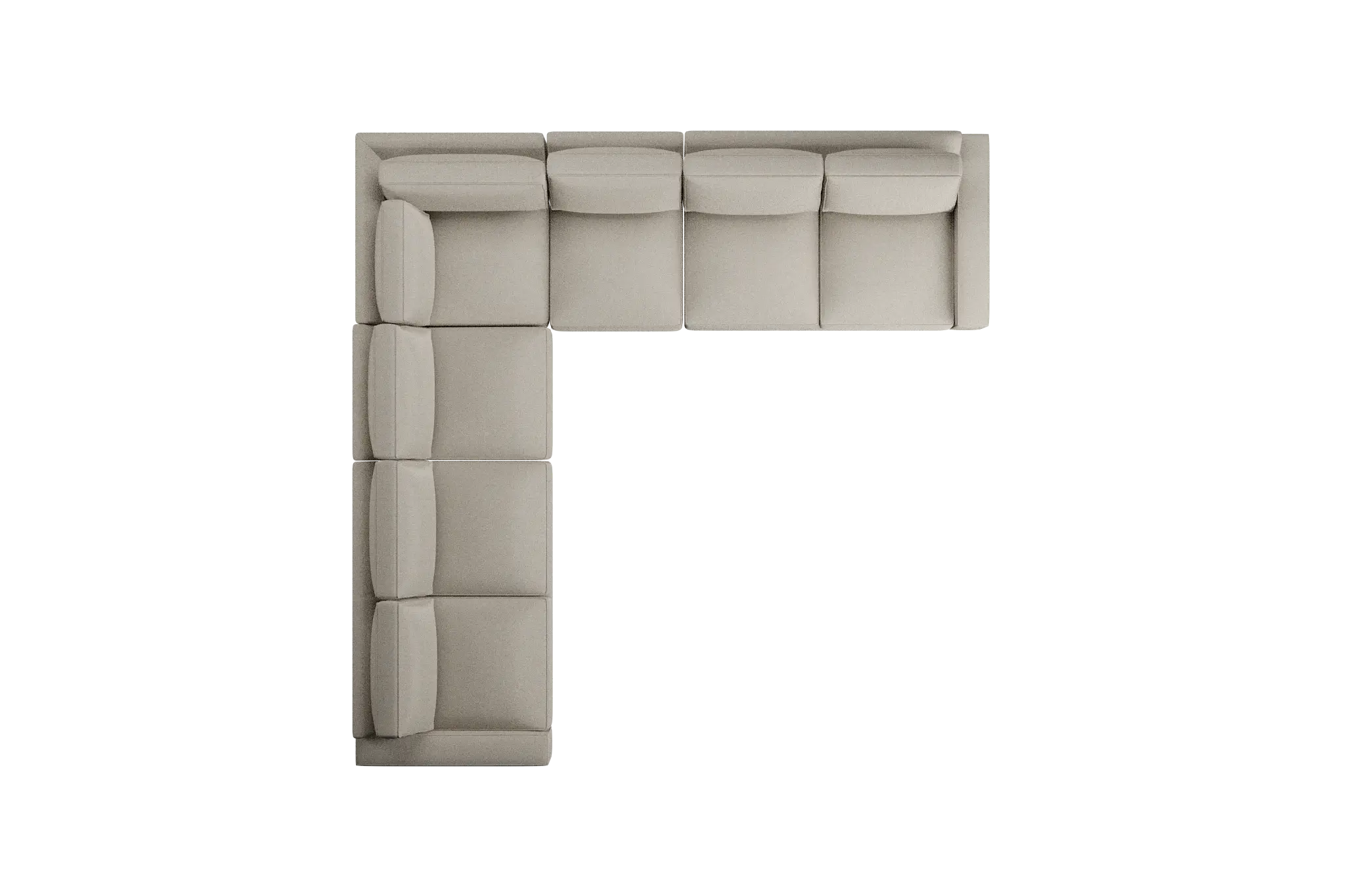 Edgewater Peyton Beige Large Two-arm Sectional Edgewater Peyton Beige Large Two-arm Sectional