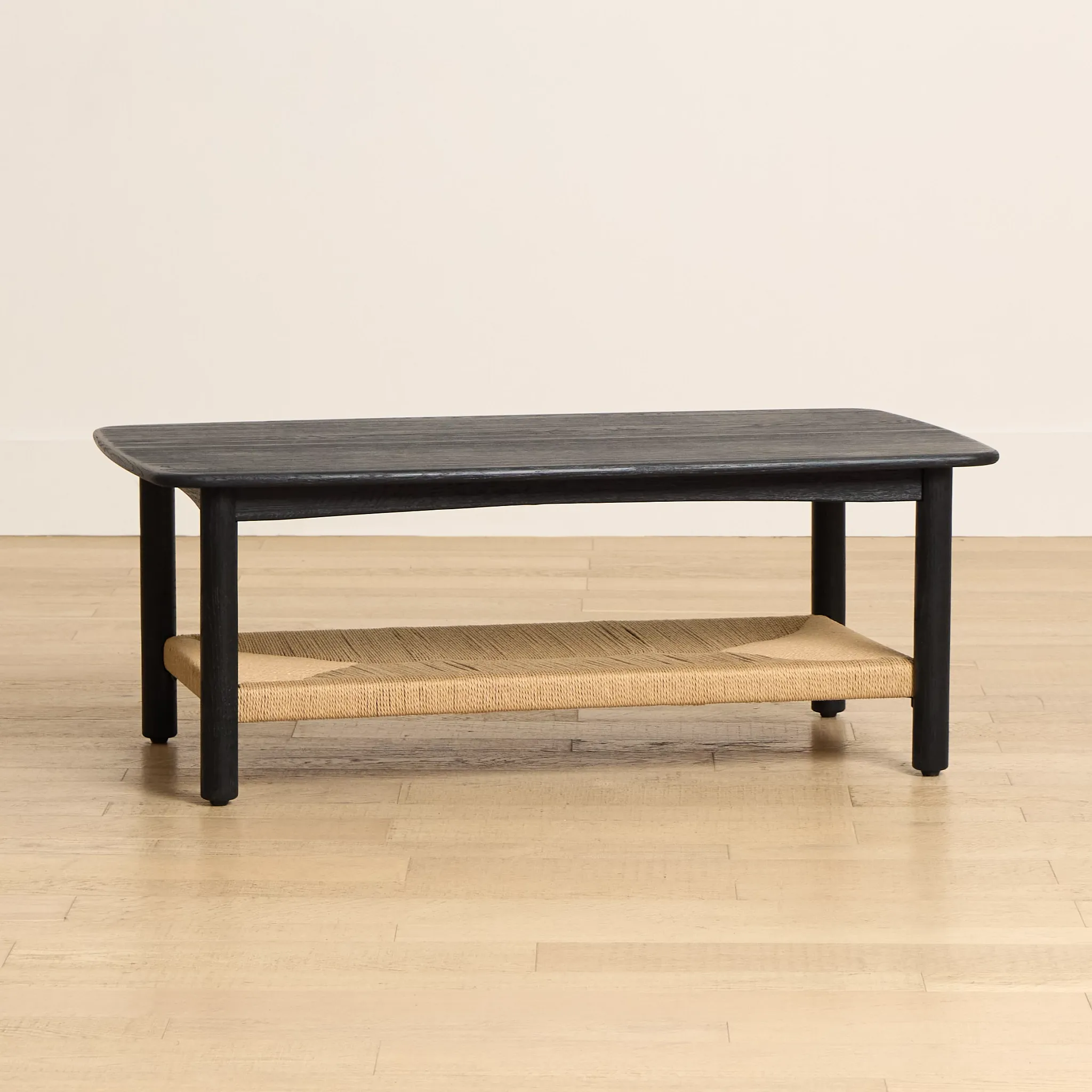 Santorini Black Rectangular Coffee Table