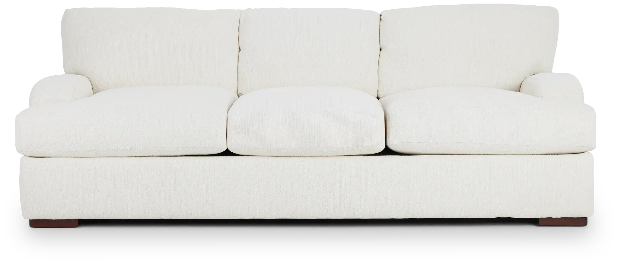 Alpha White Fabric Sofa Alpha White Fabric Sofa