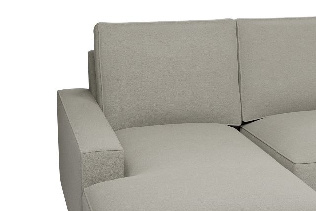 Edgewater Elite Gray Medium Left Chaise Sectional