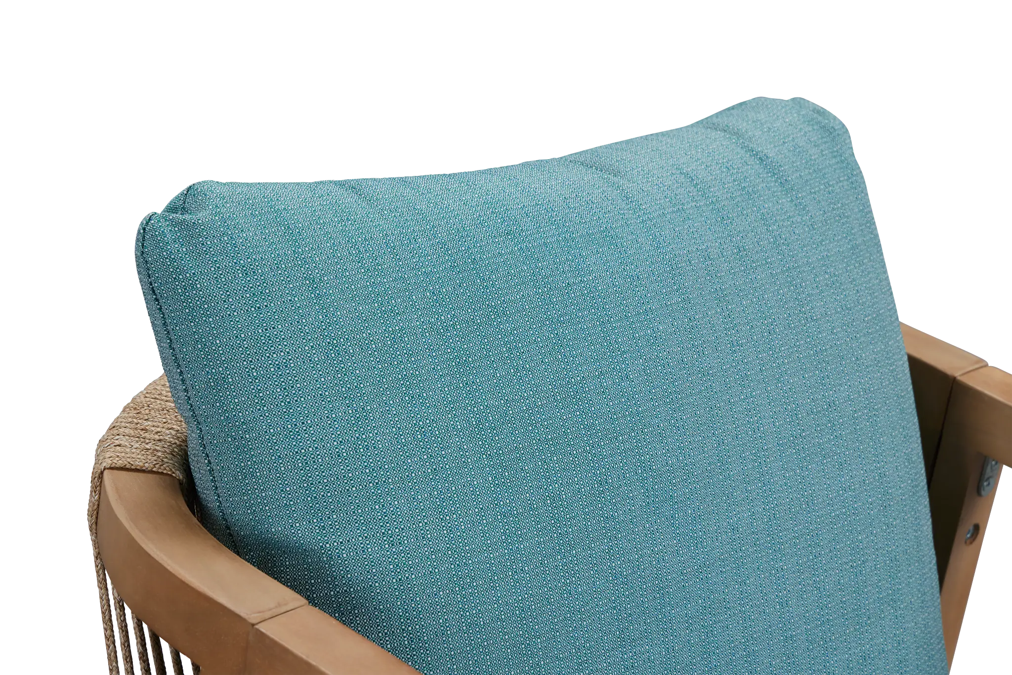 Laguna Teal Cushioned Arm Chair Laguna Teal Cushioned Arm Chair