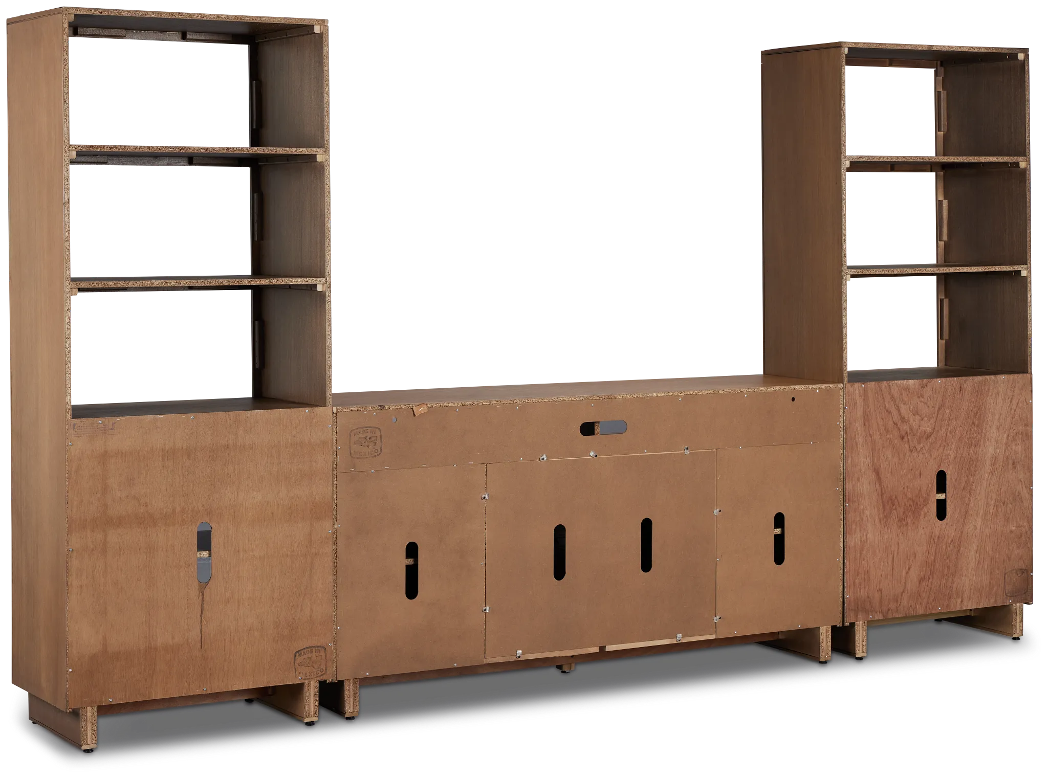 Richmond Light Tone 64" Door Entertainment Wall