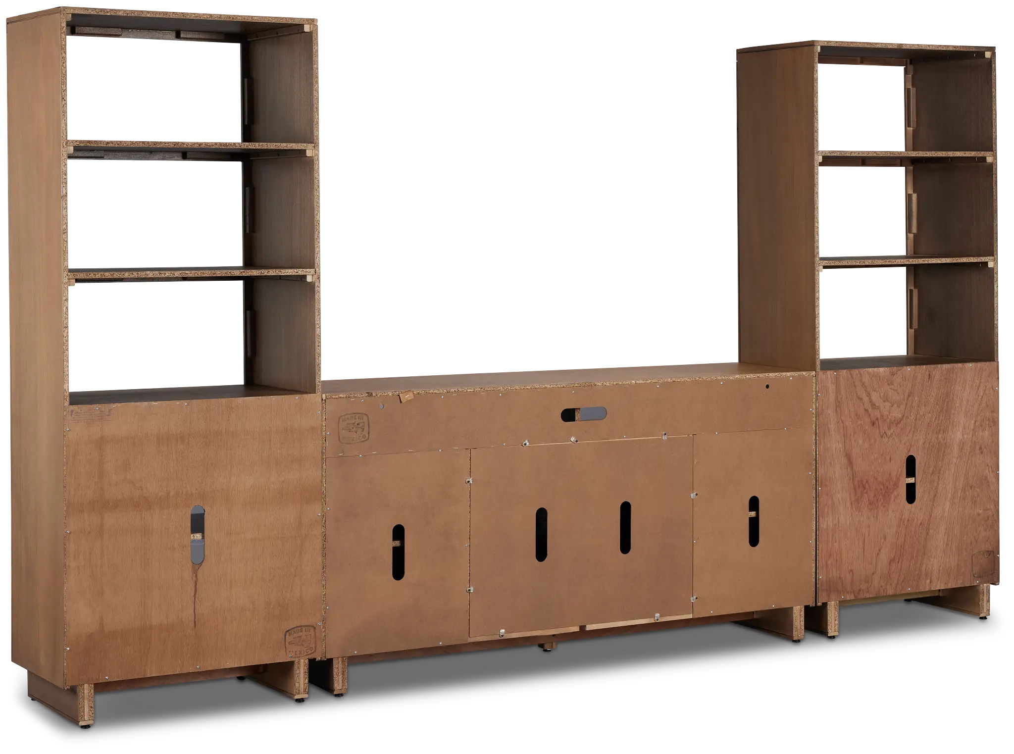 Richmond Light Tone 64" Door Entertainment Wall Richmond Light Tone 64" Door Entertainment Wall