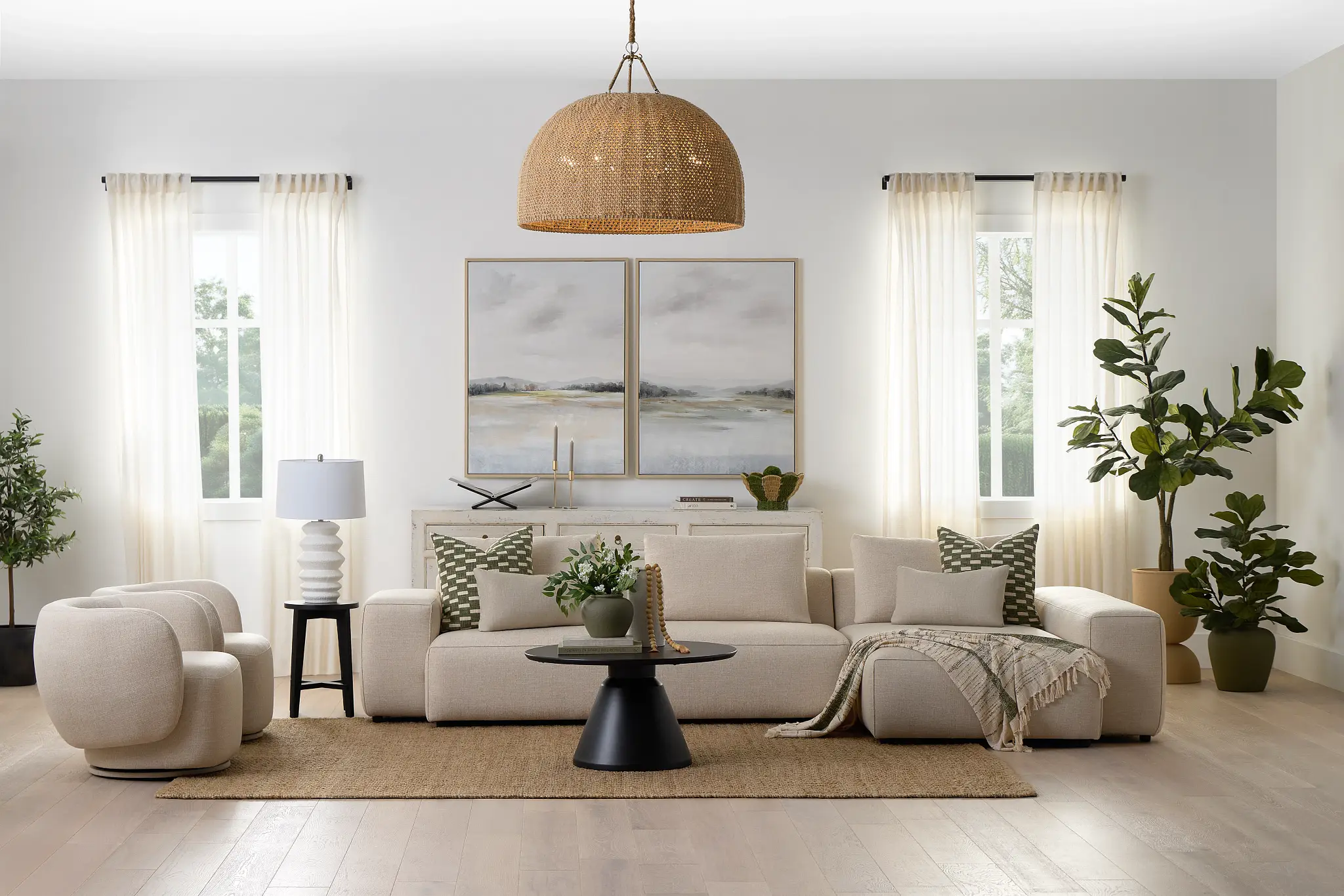 Spring Living Room Refresh: Before & After Inspiration