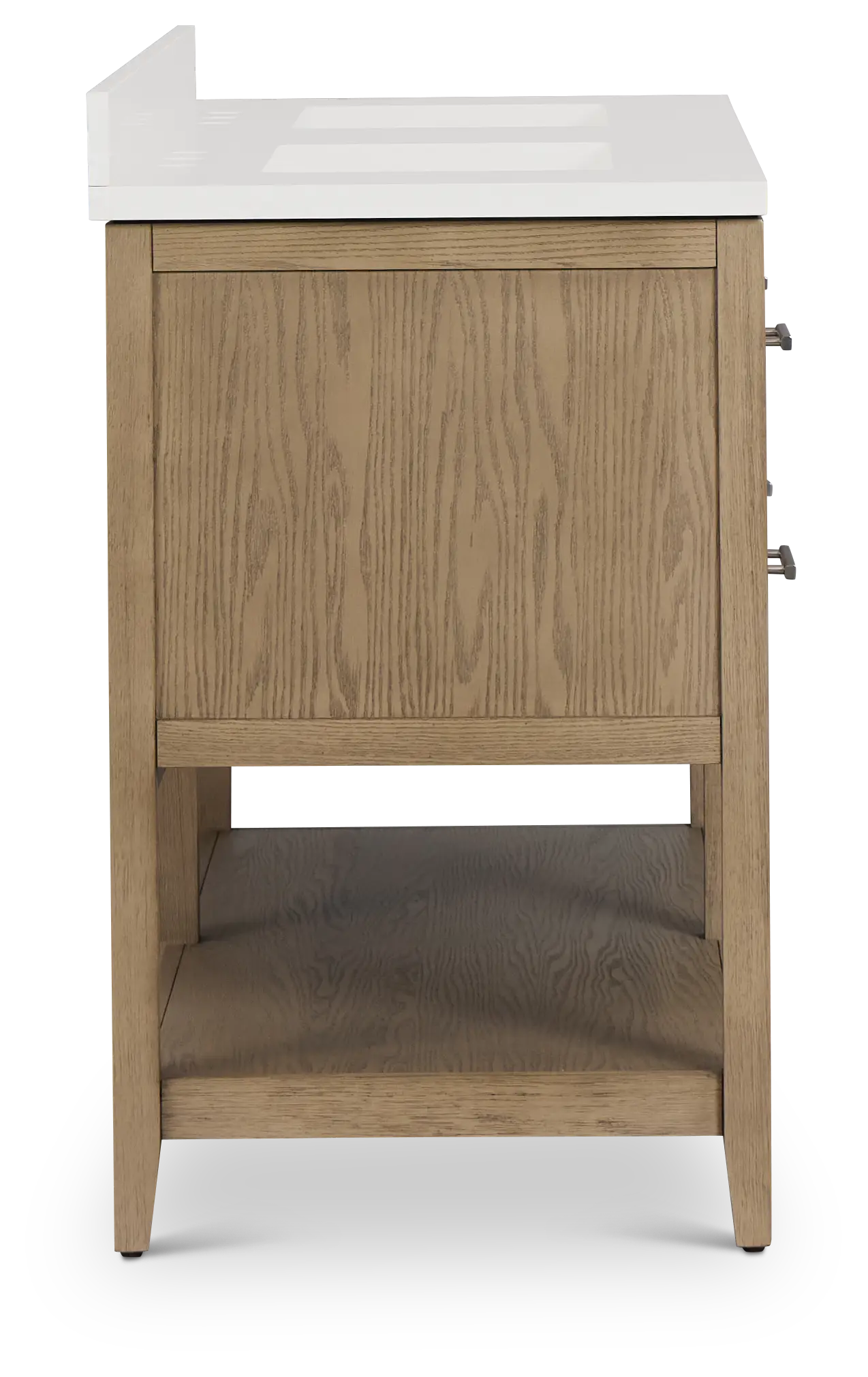 Alden Light Gray 60" Double Bathroom Vanity Alden Light Gray 60" Double Bathroom Vanity