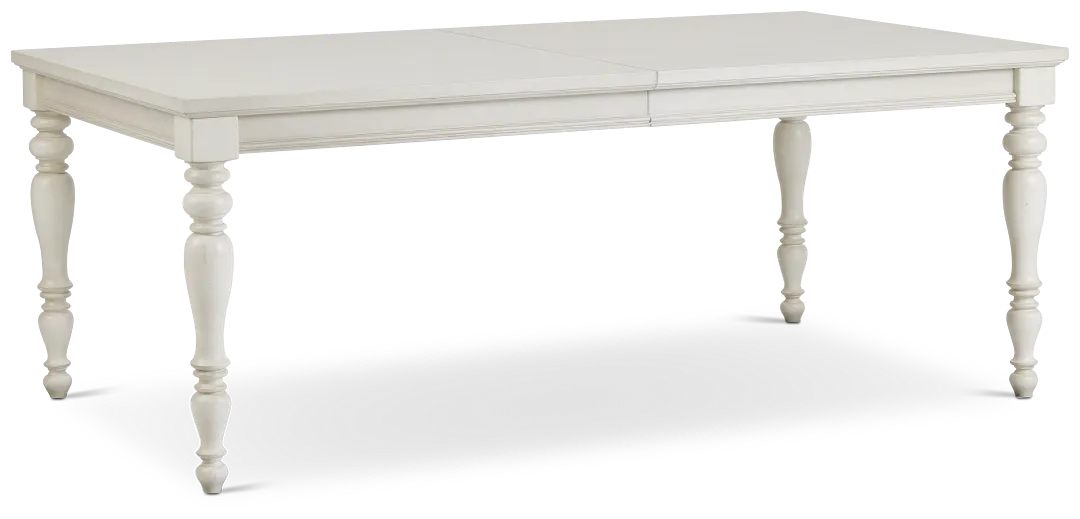 Savannah Ivory Rectangular Table