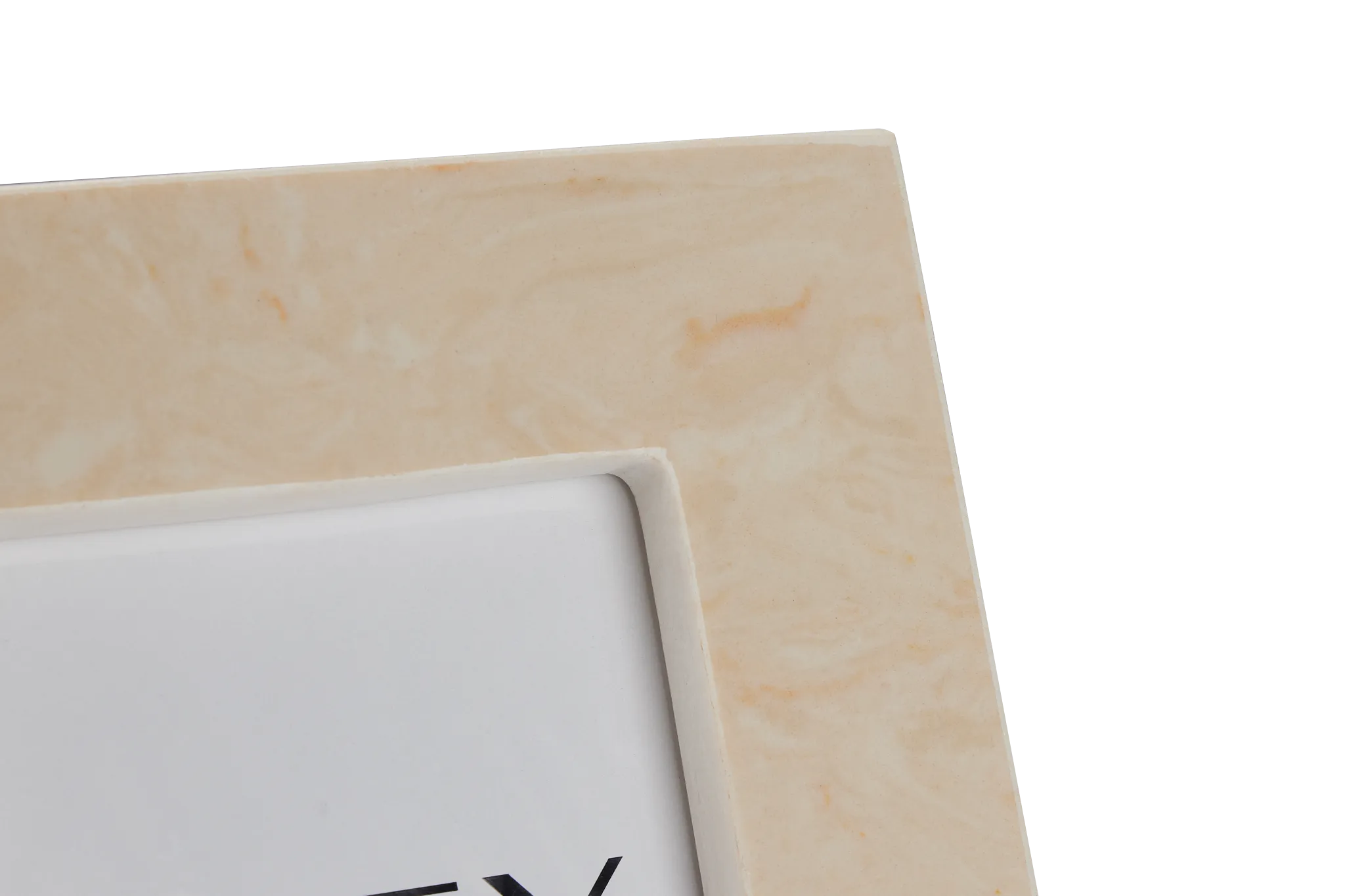 Fauna Ivory Marble Picture Frame
