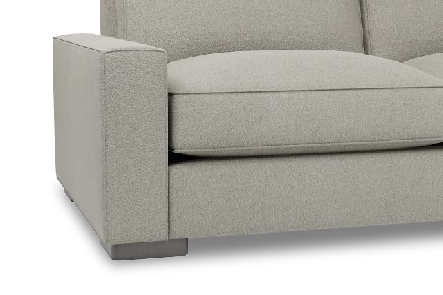Edgewater Elite Gray 84" Sofa W/ 2 Cushions