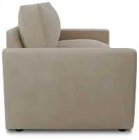 Siesta Peyton Beige Fabric Cooling Memory Foam Sleeper
