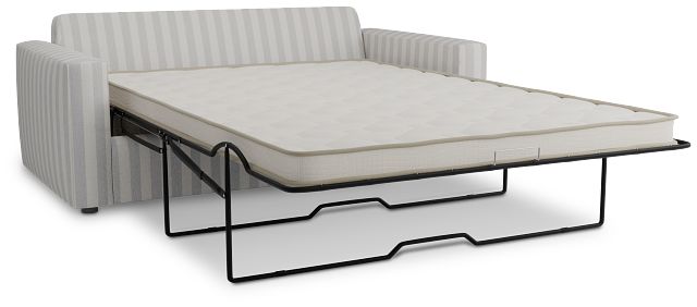 Siesta Sea Lane Light Gray Fabric Innerspring Sleeper