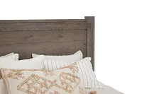 Salt Lake Gray Platform Bed