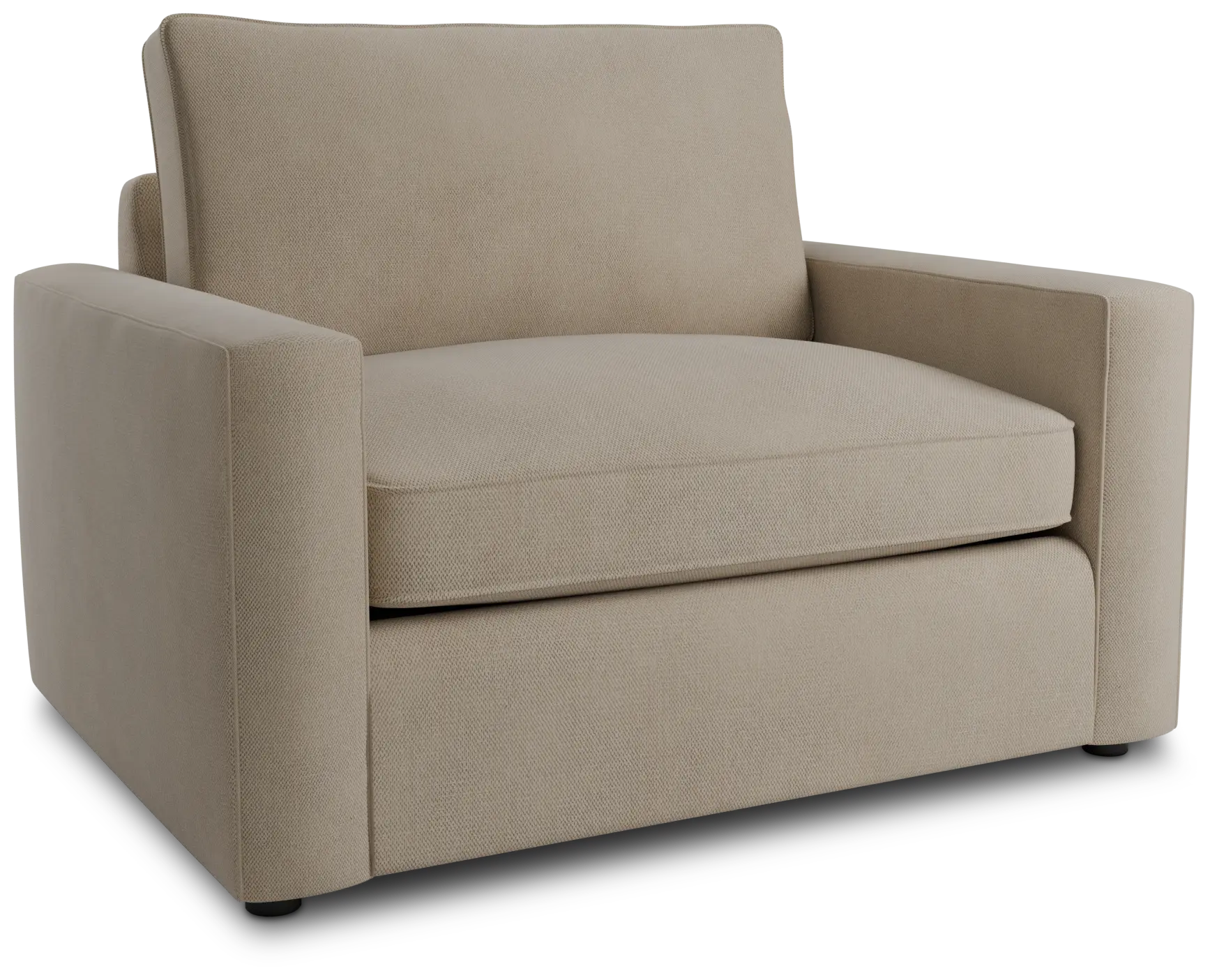 Siesta Peyton Beige Fabric Memory Foam Sleeper Siesta Peyton Beige Fabric Memory Foam Sleeper
