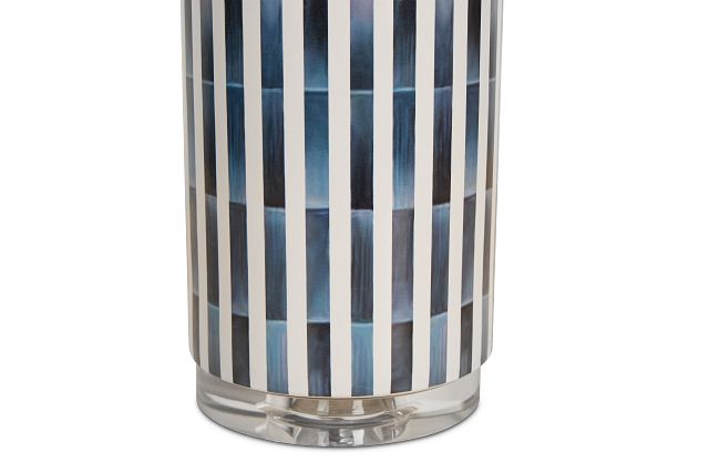 Liam Blue Ceramic Table Lamp