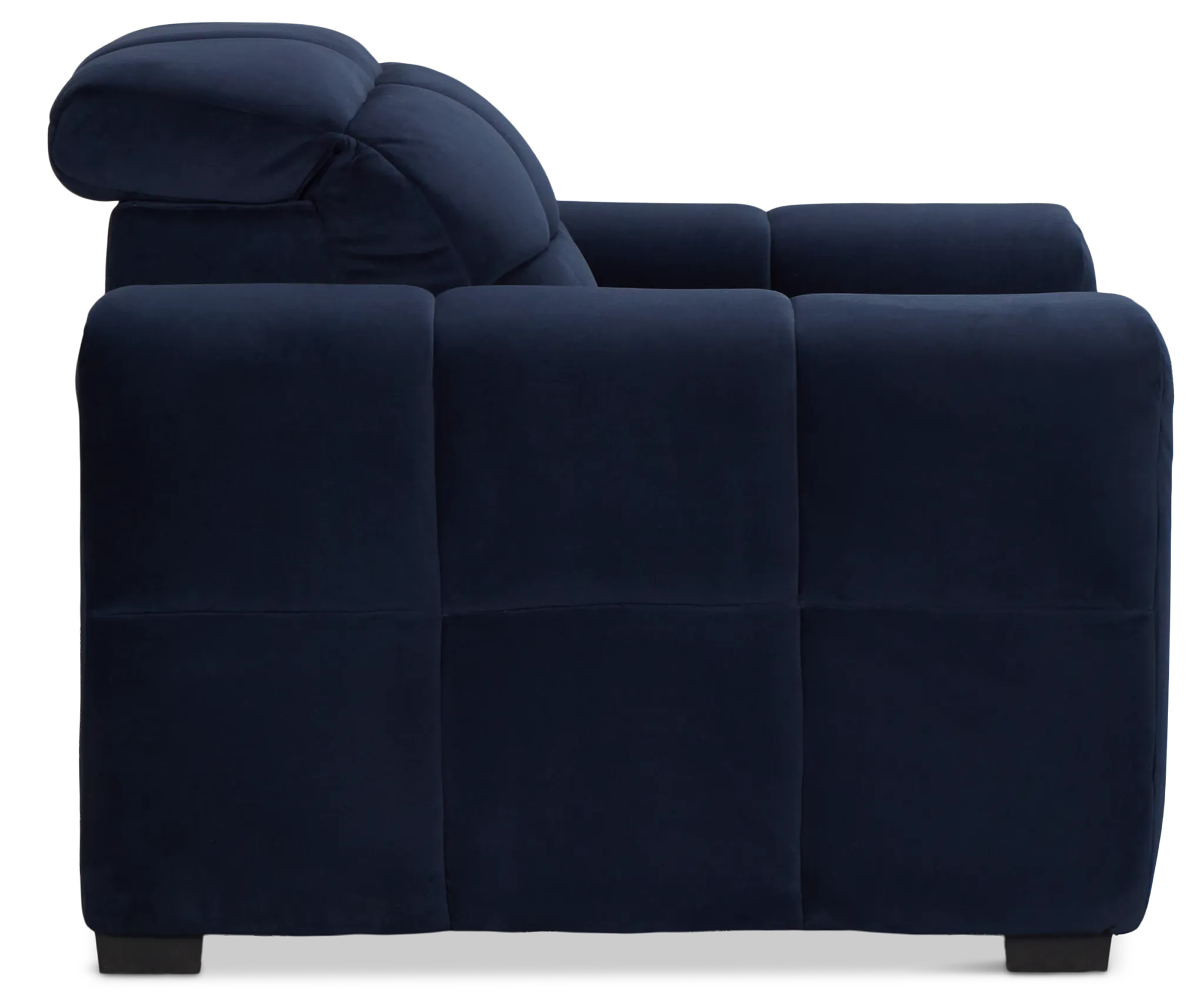 Gemma Navy Velvet Power Recliner