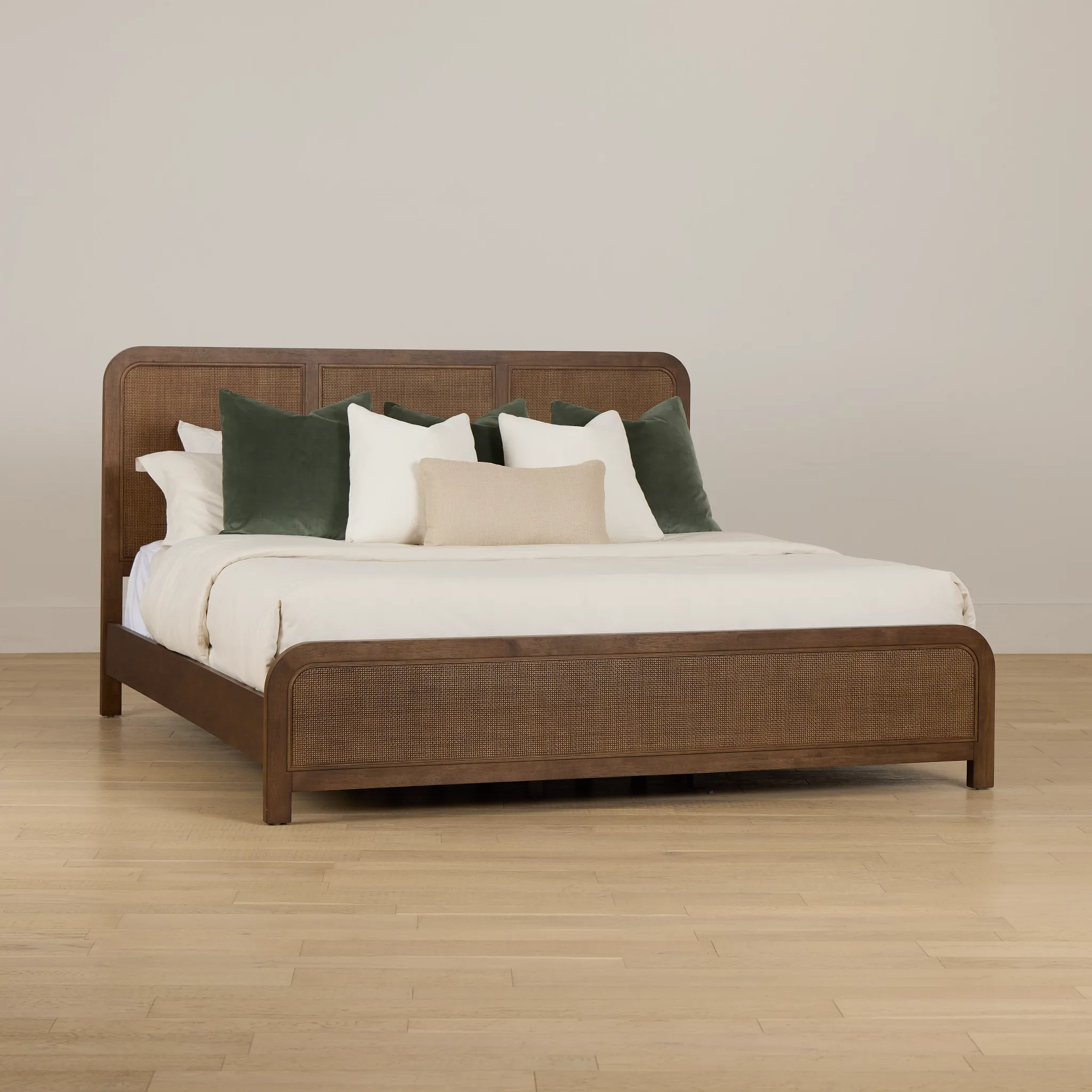 Pacific Mid Tone Platform Bed