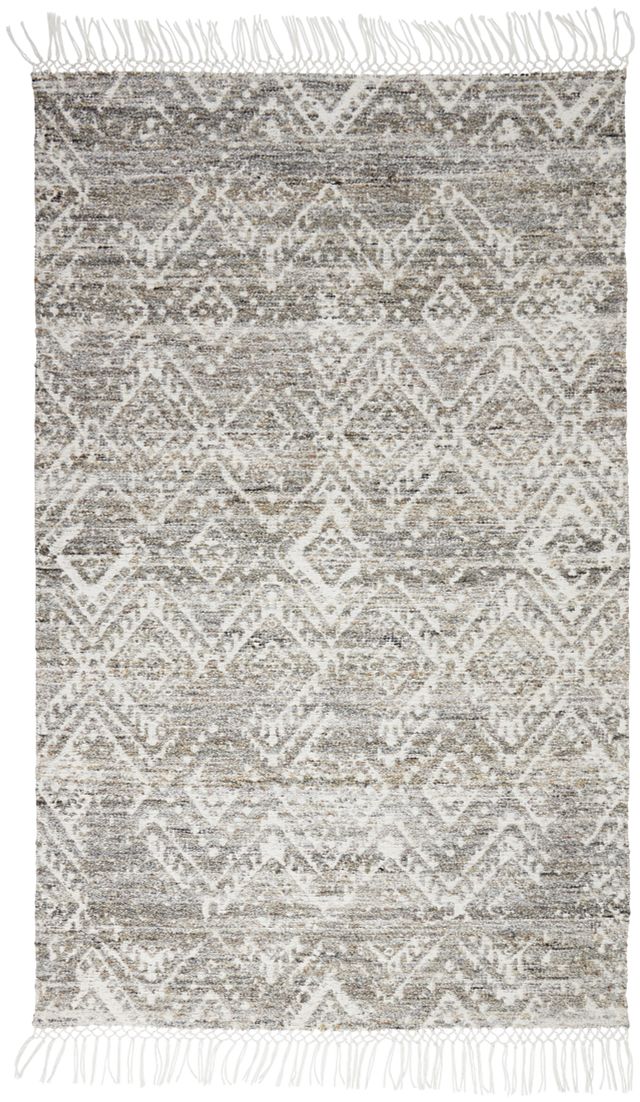 Avery Gray 5x8 Area Rug