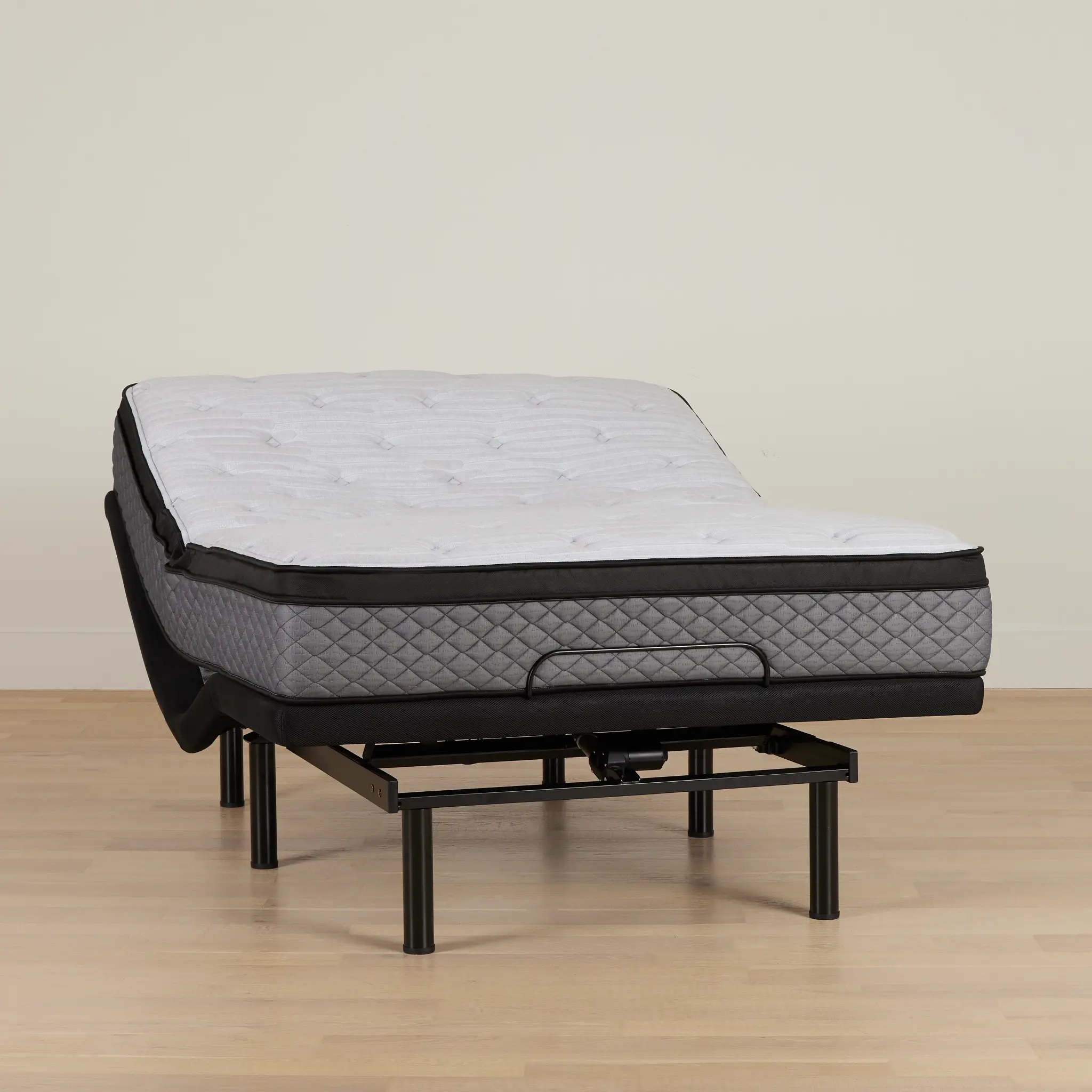 Kevin Charles By Sealy Essential Plush Deluxe Adjustable Mattress Set Kevin Charles By Sealy Essential Plush Deluxe Adjustable Mattress Set