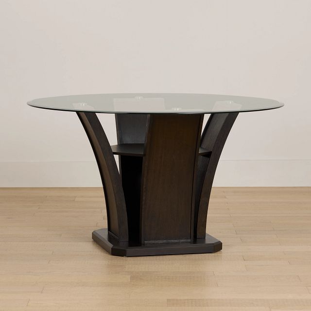Roswell Glass Round Table