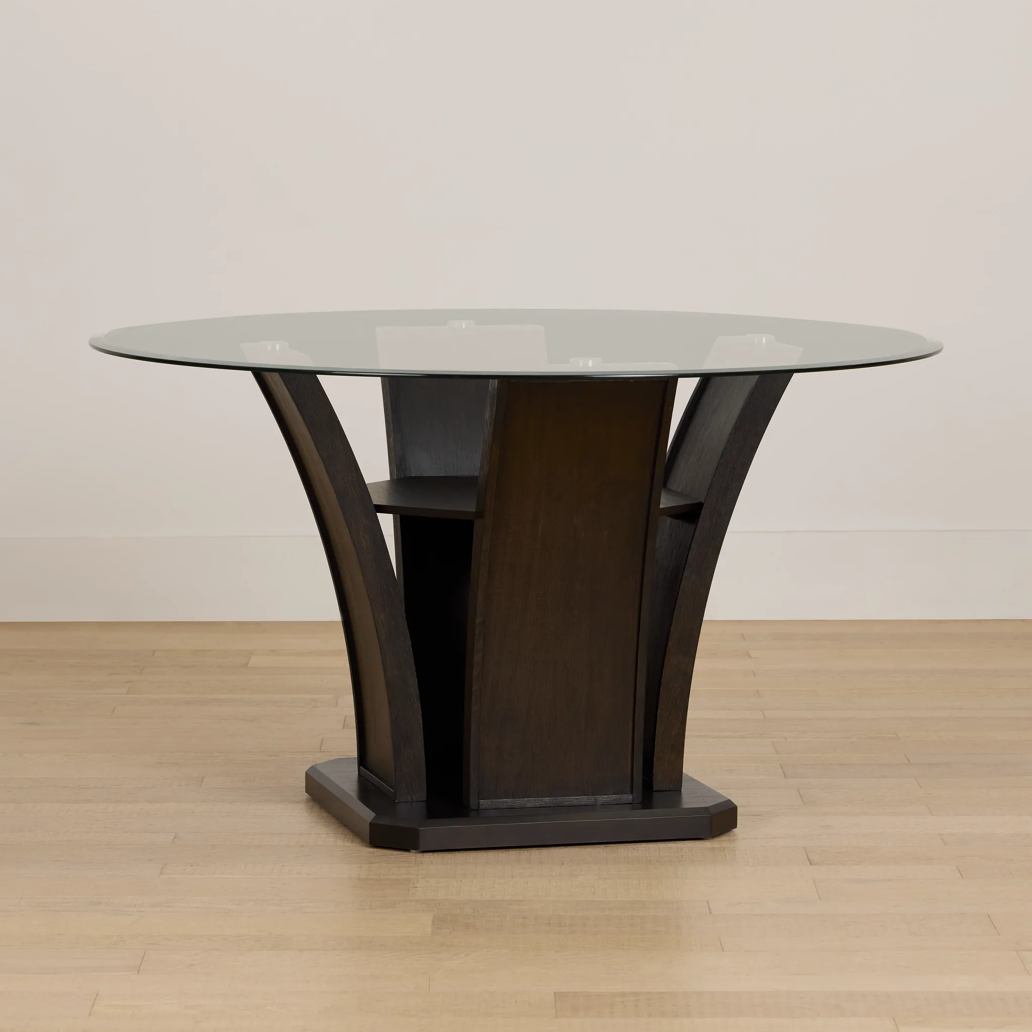 Roswell Glass Round Table