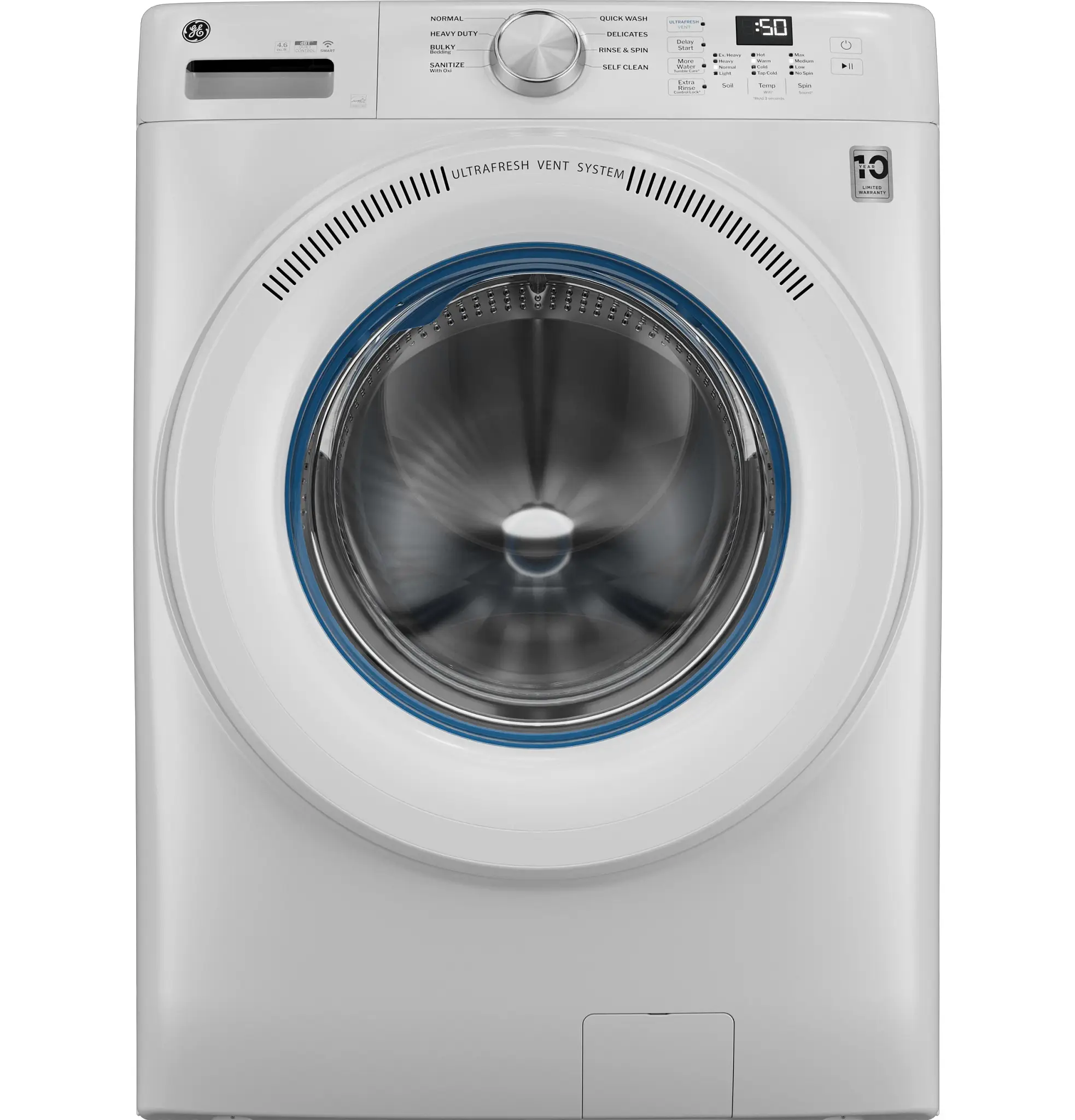 Ge 350 Series White Front Load Washer Ge 350 Series White Front Load Washer