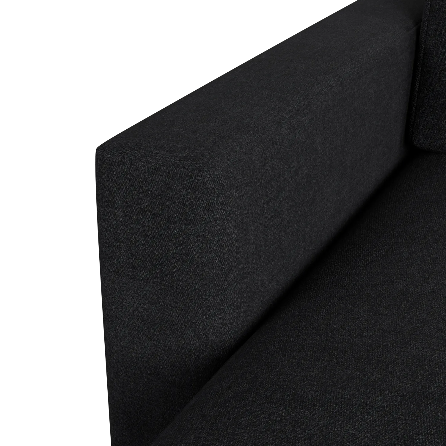 Citymod Dark Gray Fabric Left Chaise