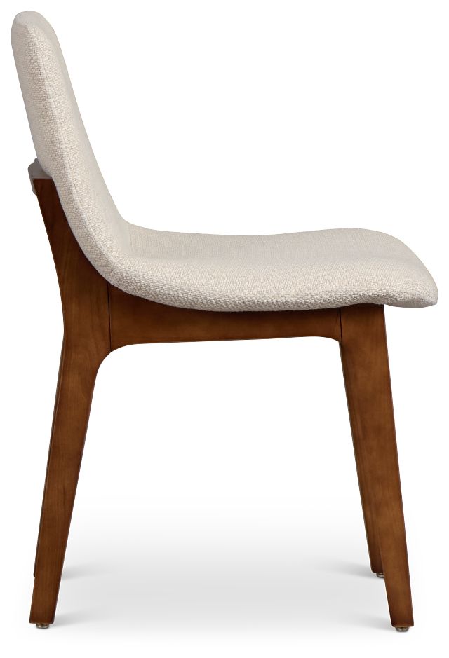 Hamilton Light Beige Fabric Upholstered Side Chair