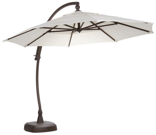 Cayman White Cantilever Umbrella Set (0)
