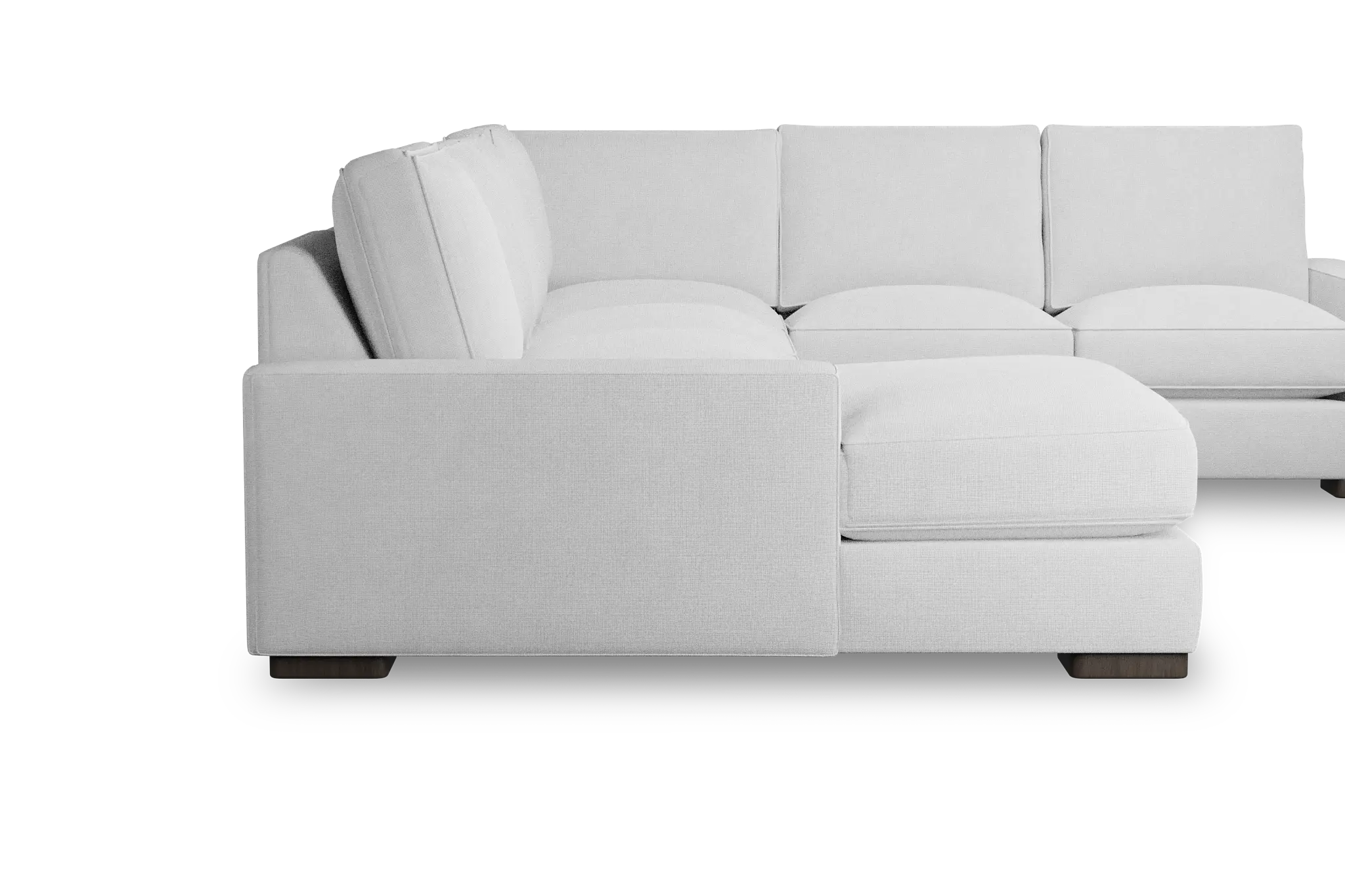 Edgewater Suave White Medium Left Chaise Sectional Edgewater Suave White Medium Left Chaise Sectional